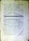THOMAS AQUINAS, Saint. Commentum in octo libros Physicorum Aristotelis.  1492